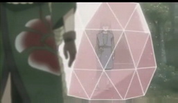 Yuukimaru dalam perisai kristal